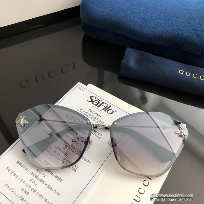 GUCCI古馳  蜜蜂系列 GG3320 女士墨鏡 官網原版太陽鏡  lly1670